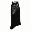 Носки мужские "Arktur" Черные, размер 40-41 Л 150-16 на отдельном изображении фрагментом ткани инфо 3242r.